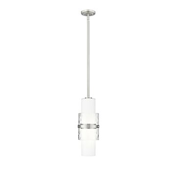 Cayden  Pendant in Brushed Nickel by Z-Lite