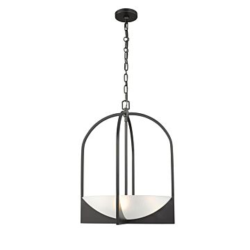 Devon  Pendant in Matte Black by Z-Lite