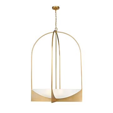 Devon  Chandelier in Modern Gold by Z-Lite