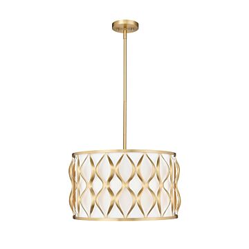 Harden  Pendant in Modern Gold by Z-Lite