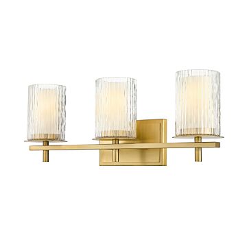 Grayson  Bathroom Vanity Light in Modern Gold by Z-Lite