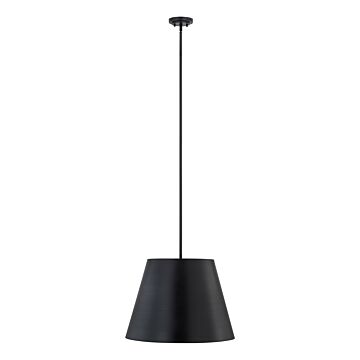 Lilly  Pendant in Matte Black by Z-Lite