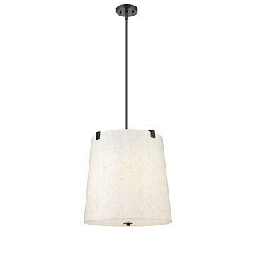 Weston  Pendant in Matte Black by Z-Lite