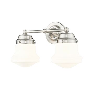 Vaughn  Bathroom Vanity Light in Brushed Nickel by Z-Lite