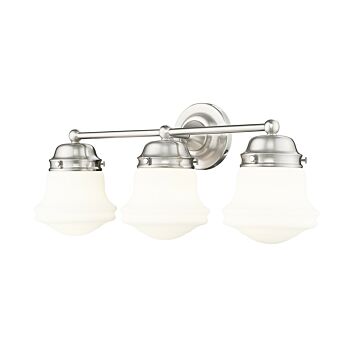 Vaughn  Bathroom Vanity Light in Brushed Nickel by Z-Lite