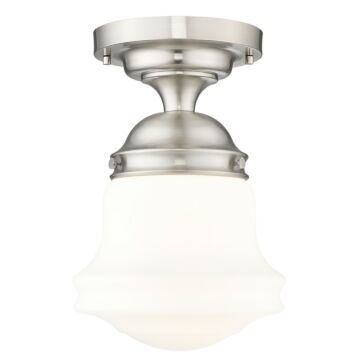 One Light Flush Mount