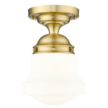 One Light Flush Mount