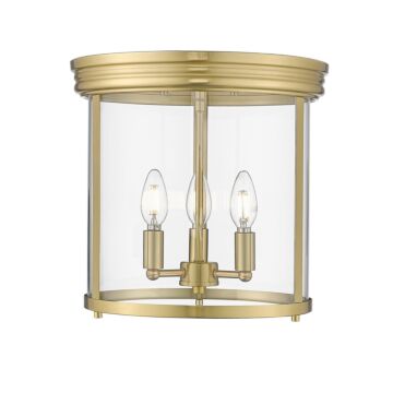 Thayer  Flush Mount in Luxe Gold by Z-Lite