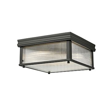 Carnaby  Flush Mount in Matte Black by Z-Lite