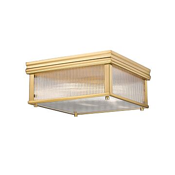 Carnaby  Flush Mount in Modern Gold by Z-Lite