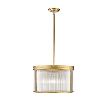 Carnaby  Pendant in Modern Gold by Z-Lite