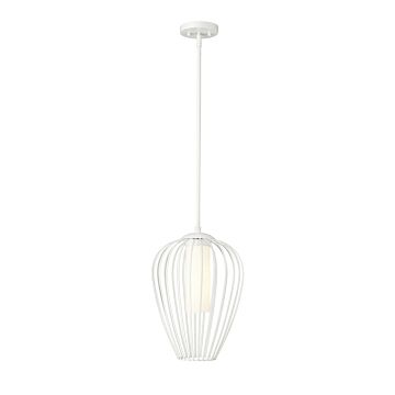 Savanti  Pendant in Textured White by Z-Lite