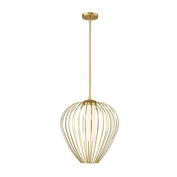 Savanti  Pendant in Modern Gold by Z-Lite