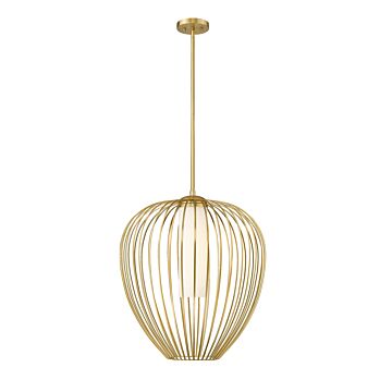 Savanti  Pendant in Modern Gold by Z-Lite