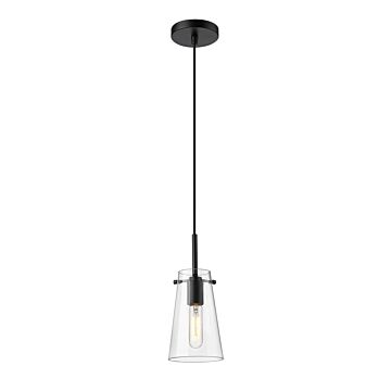 Kira  Pendant in Matte Black by Z-Lite