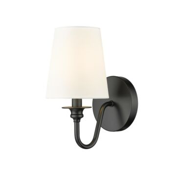 Gianna  Wall Sconce in Matte Black by Z-Lite