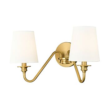 Gianna  Wall Sconce in Modern Gold by Z-Lite