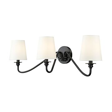 Gianna  Wall Sconce in Matte Black by Z-Lite