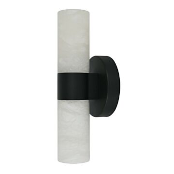Luella 2-Light Wall Bracket in Black