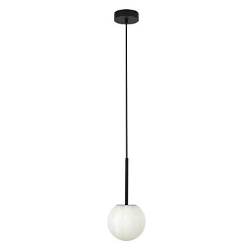 Lucent 1-Light Pendant in Black