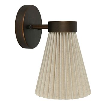 Amore 1-Light Wall Bracket in BronzeNatural