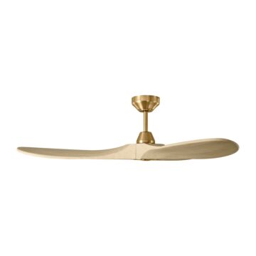 Maverick 52" Ceiling Fan in Burnished Brass by Visual Comfort Fan