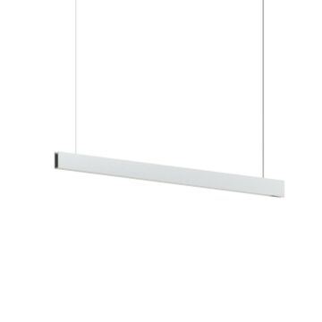 Lithe LED Pendant in Natural Anodized by Sonneman