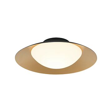 Caravon LED Ceiling Mount in Matte Black by Matteo Lighting
