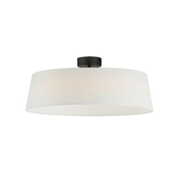 Paramount LED Flush Mount in Black by Maxim