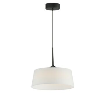 Paramount LED Pendant in Black by Maxim