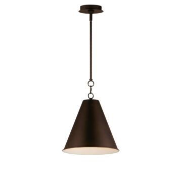 Veritas One Light Pendant in Chestnut Bronze by Maxim