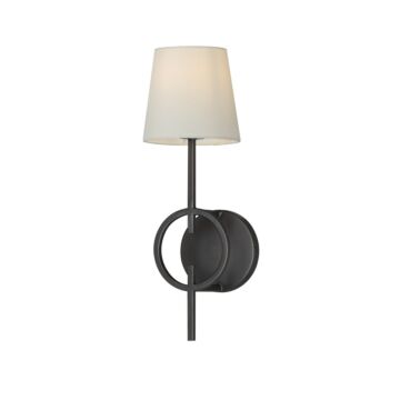 Paoli One Light Wall Sconce in Charcoal Bronze by Maxim