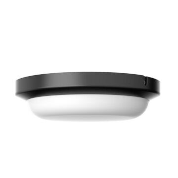 Dean LED Outdoor Flush Mount in Black by AFX Lighting