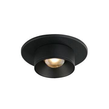 Caldera LED Flush Mount in Black by Maxim
