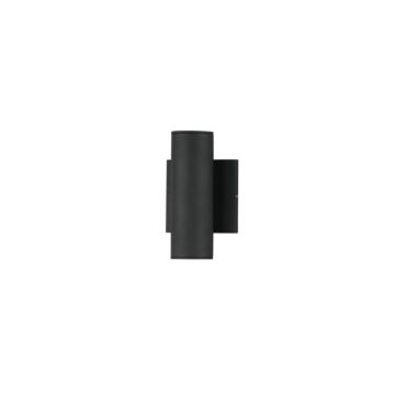 Calibro LED Outdoor Wall Sconce in Black by Maxim