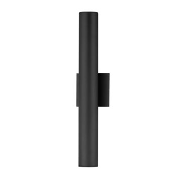 Calibro LED Outdoor Wall Sconce in Black by Maxim