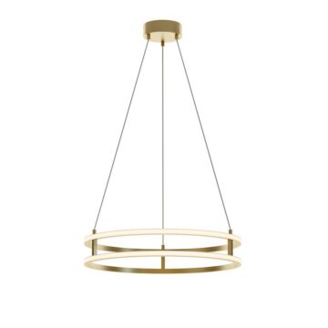 Gemini LED Pendant in Gold by AFX Lighting
