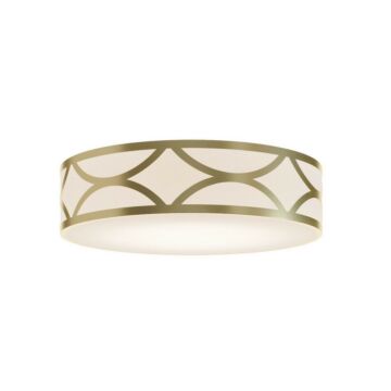 Lake Three Light Flush Mount in Gold by AFX Lighting