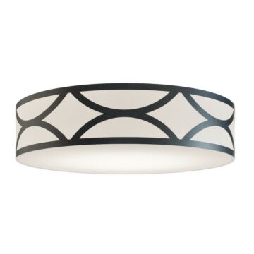 Lake Four Light Flush Mount in Black by AFX Lighting