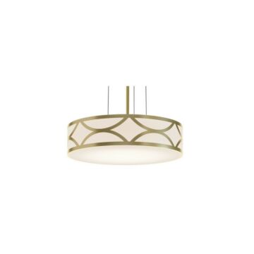 Lake LED Pendant in Gold by AFX Lighting