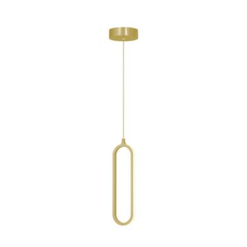 Sienna LED Pendant in Gold by AFX Lighting