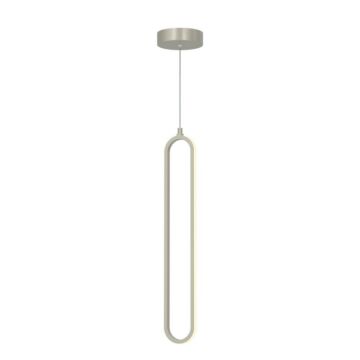 Sienna LED Pendant in Painted Nickel by AFX Lighting