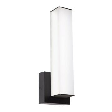 Tad LED Wall Sconce in Black by AFX Lighting