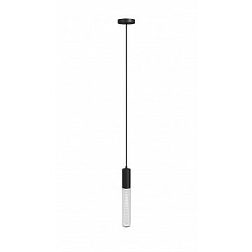 Strand LED Pendant in Black by Avenue Lighting