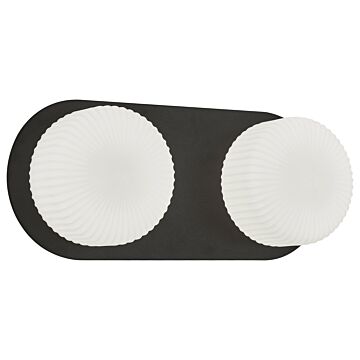 Knobbel LED Wall Sconce in Matte Black by Matteo Lighting