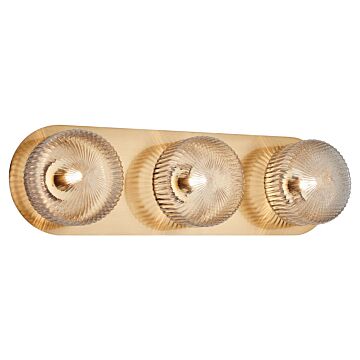 Knobbel LED Wall Sconce in Aged Gold Brass by Matteo Lighting
