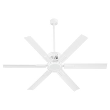 Zeus 65" Patio Fan in Studio White by Quorum International