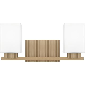 Joyner Two Light Bath in Bronze Gold by Quoizel