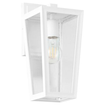 Bravo One Light Wall Mount in White by Quorum International