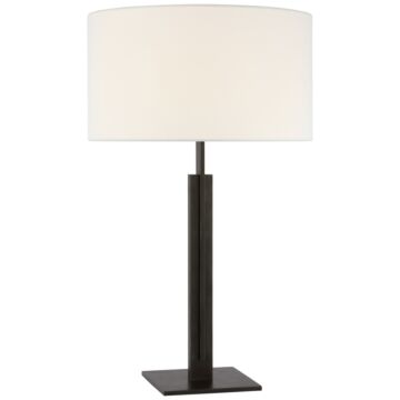 Serre LED Table Lamp in Aged Iron by Visual Comfort Signature